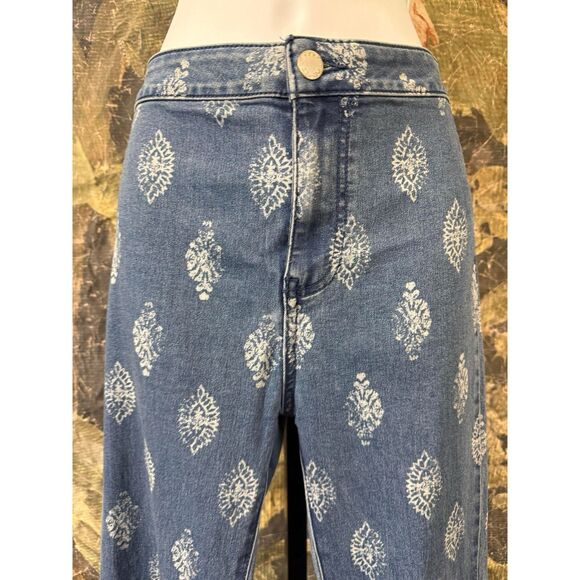 New Free People We The Free Just Float On Flare Jeans Size 26 - Picture 6 of 9